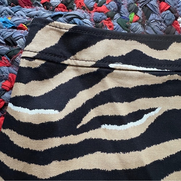 Talbots Multicolor A-Line Tiger Animal Print Skirt Women’s Plus Size 16 EUC - Picture 4 of 16